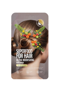 Superfood Hair Mask (Olive) Complex Ultra Moisturizing - damaged hair