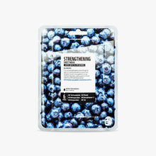 Load image into Gallery viewer, Superfood Facial Sheet Mask (Blueberry) Strengthening
